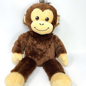 Build A Bear Monkey Plush 18" Stuffed Animal BAB